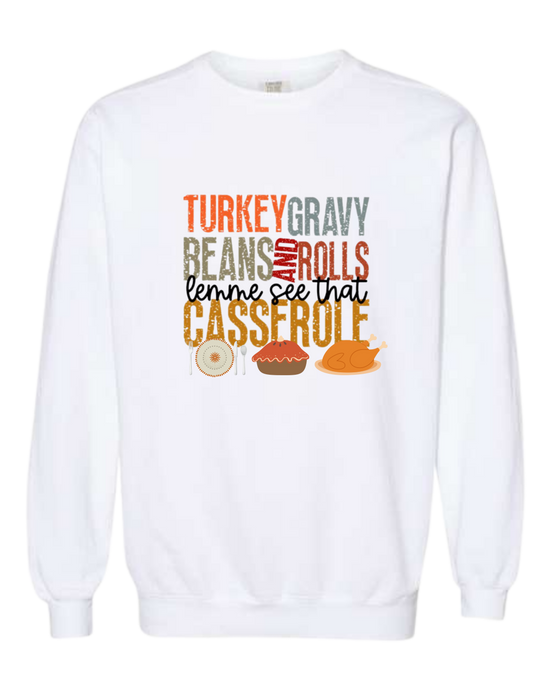 Let Me See That Casserole - Comfort Colors - Sweatshirt - Assorted Colors