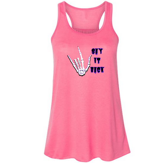 I Love You, Say It Back - Women's Flowy Racerback Tank