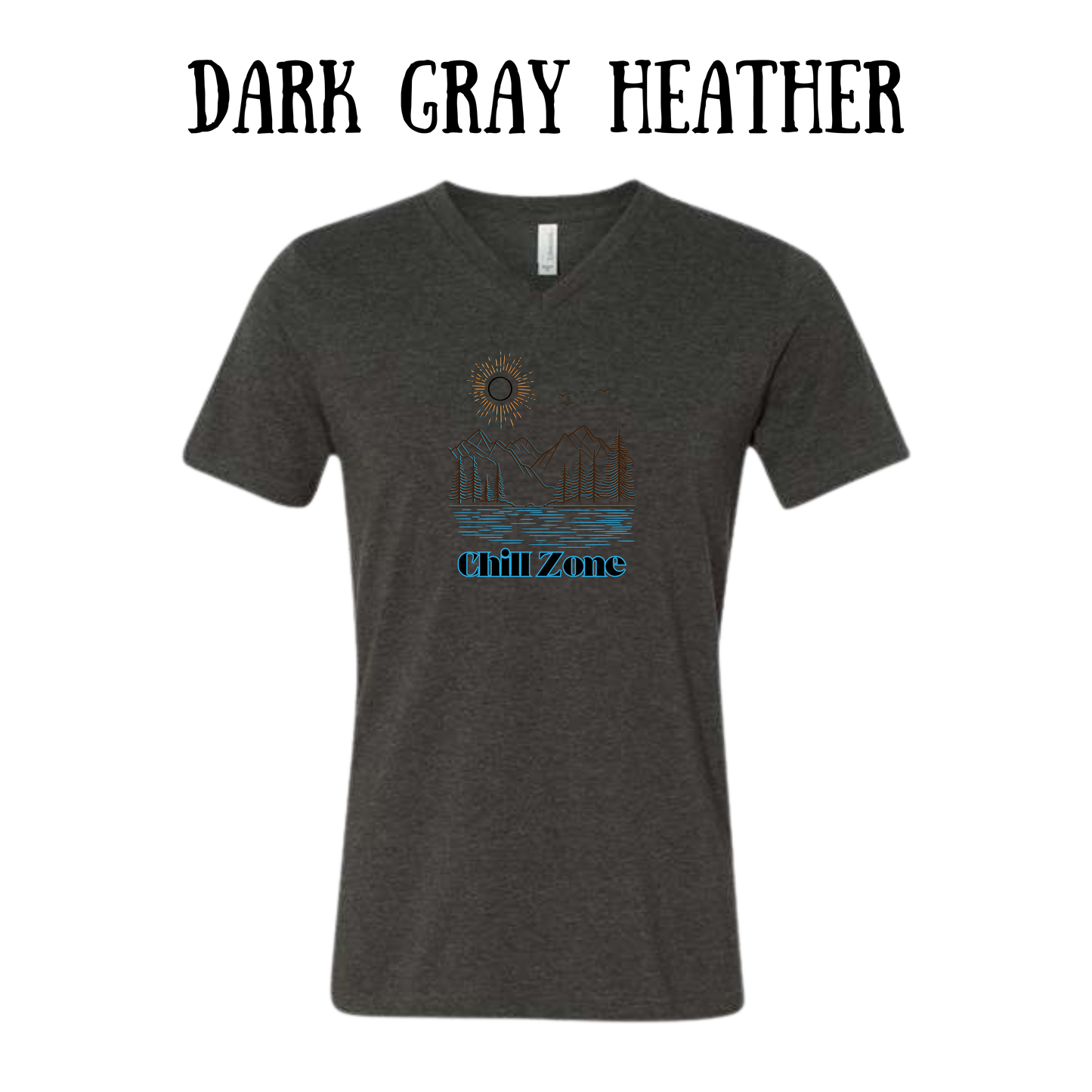 CP - Chill Zone - Unisex V-Neck - Neutral Colors