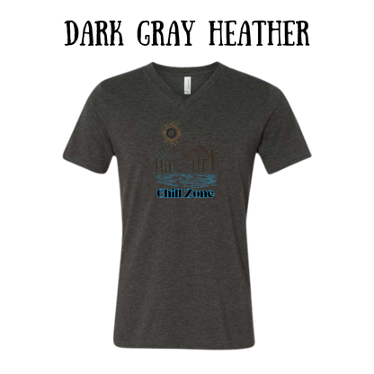 CP - Chill Zone - Unisex V-Neck - Neutral Colors