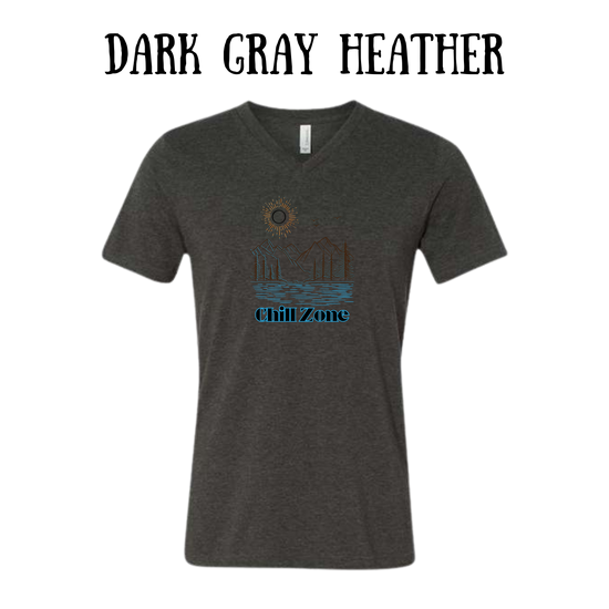 CP - Chill Zone - Unisex V-Neck - Neutral Colors