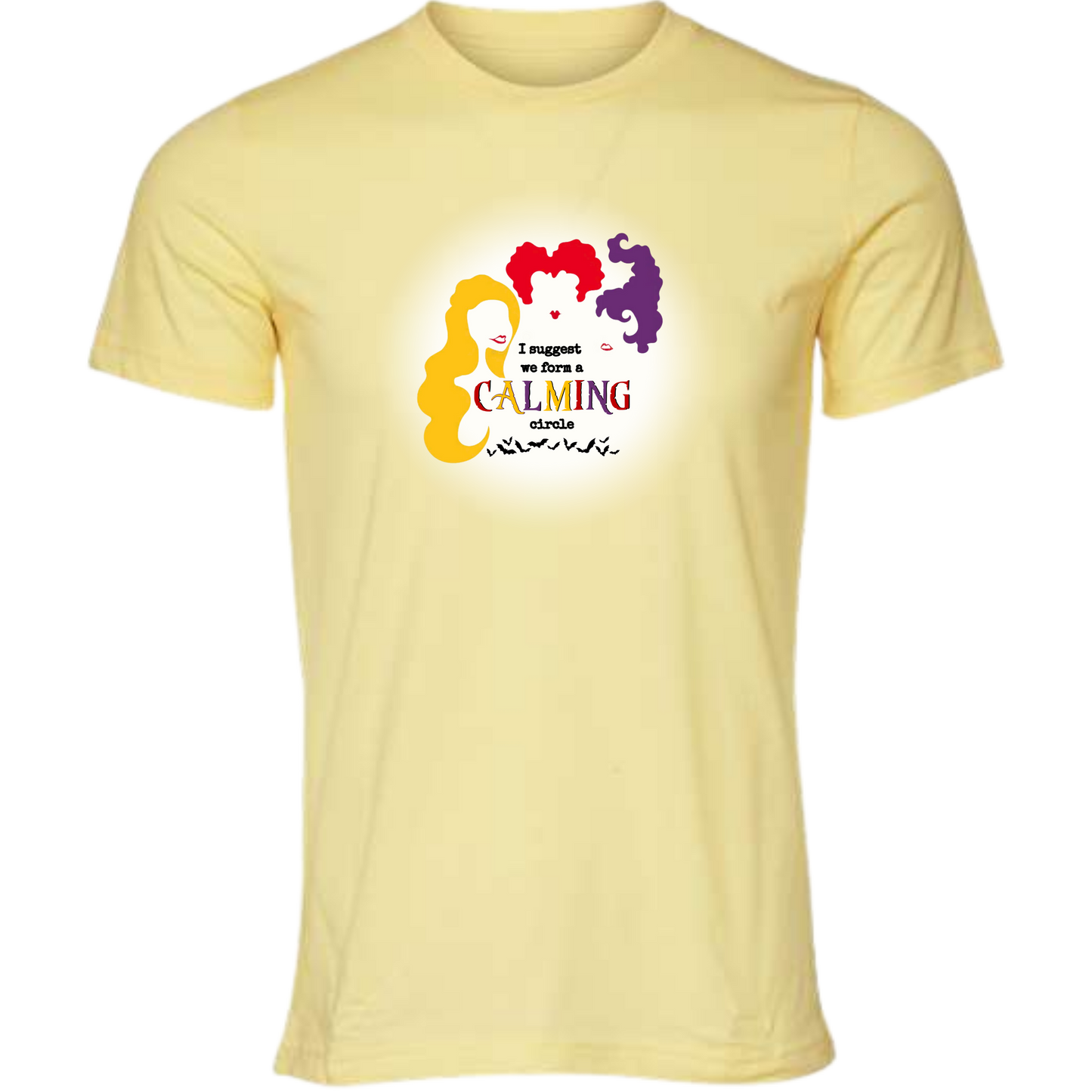 Calming Circle - Unisex Tee - Yellows