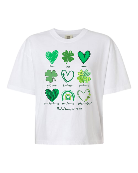Galatians 5 - St Patrick's Day - Comfort Colors - Boxy T - Assorted Colors