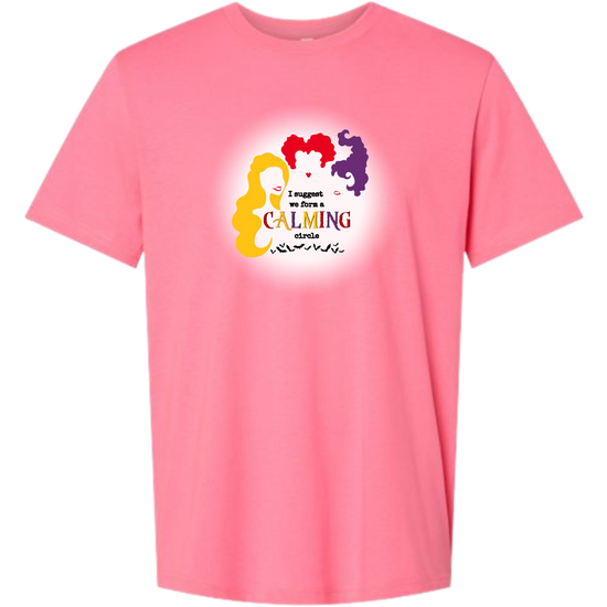 Calming Circle - Unisex Tee - Pinks