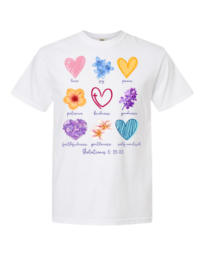Galatians 5 - Spring - Comfort Colors - Heavyweight Unisex Tee - Neutral Colors
