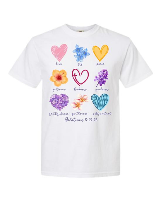 Galatians 5 - Spring - Comfort Colors - Heavyweight Unisex Tee - Neutral Colors