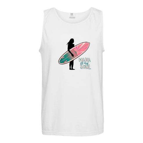 Mana in My Soul - Comfort Colors - Unisex Tank - Neutral Colors & Blues