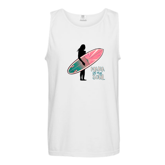 Mana in My Soul - Comfort Colors - Unisex Tank - Neutral Colors & Blues