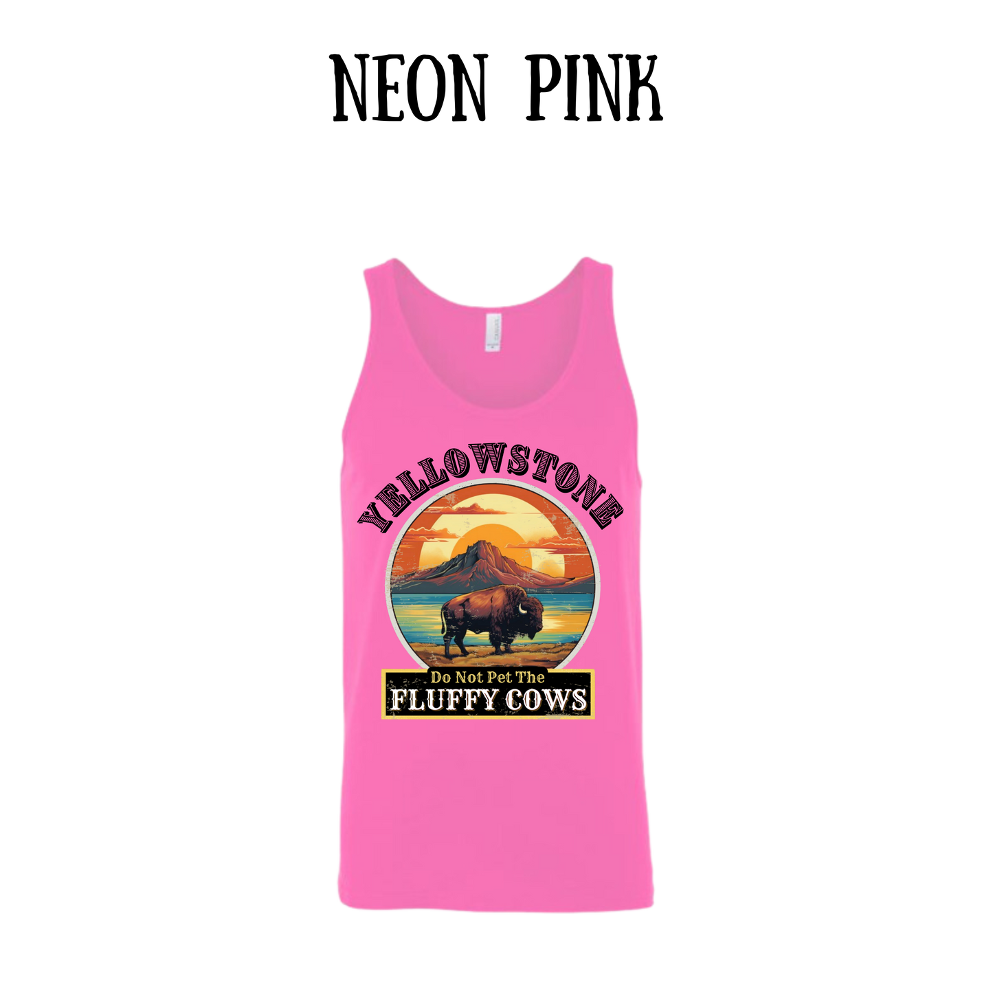 CP - Yellowstone: Fluffy Cows - Unisex Tank