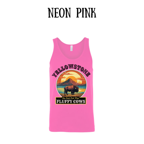 CP - Yellowstone: Fluffy Cows - Unisex Tank