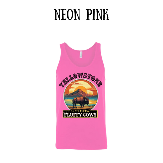 CP - Yellowstone: Fluffy Cows - Unisex Tank