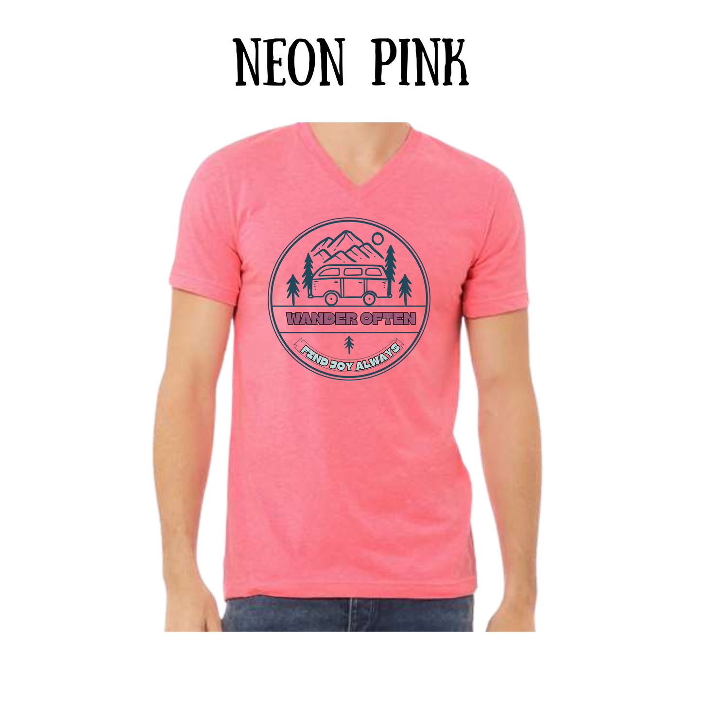 CP - Wander Often - Unisex V-Neck - Assorted Colors