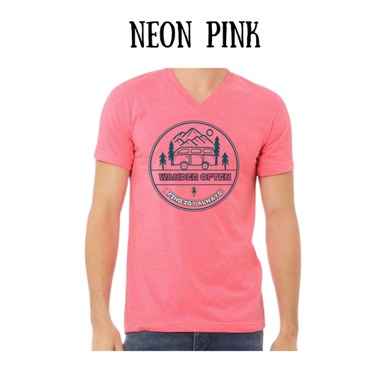 CP - Wander Often - Unisex V-Neck - Assorted Colors