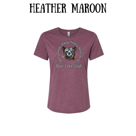 CP - Bear Lake Utah - Women's Relaxed Fit Tee - Assorted Colors