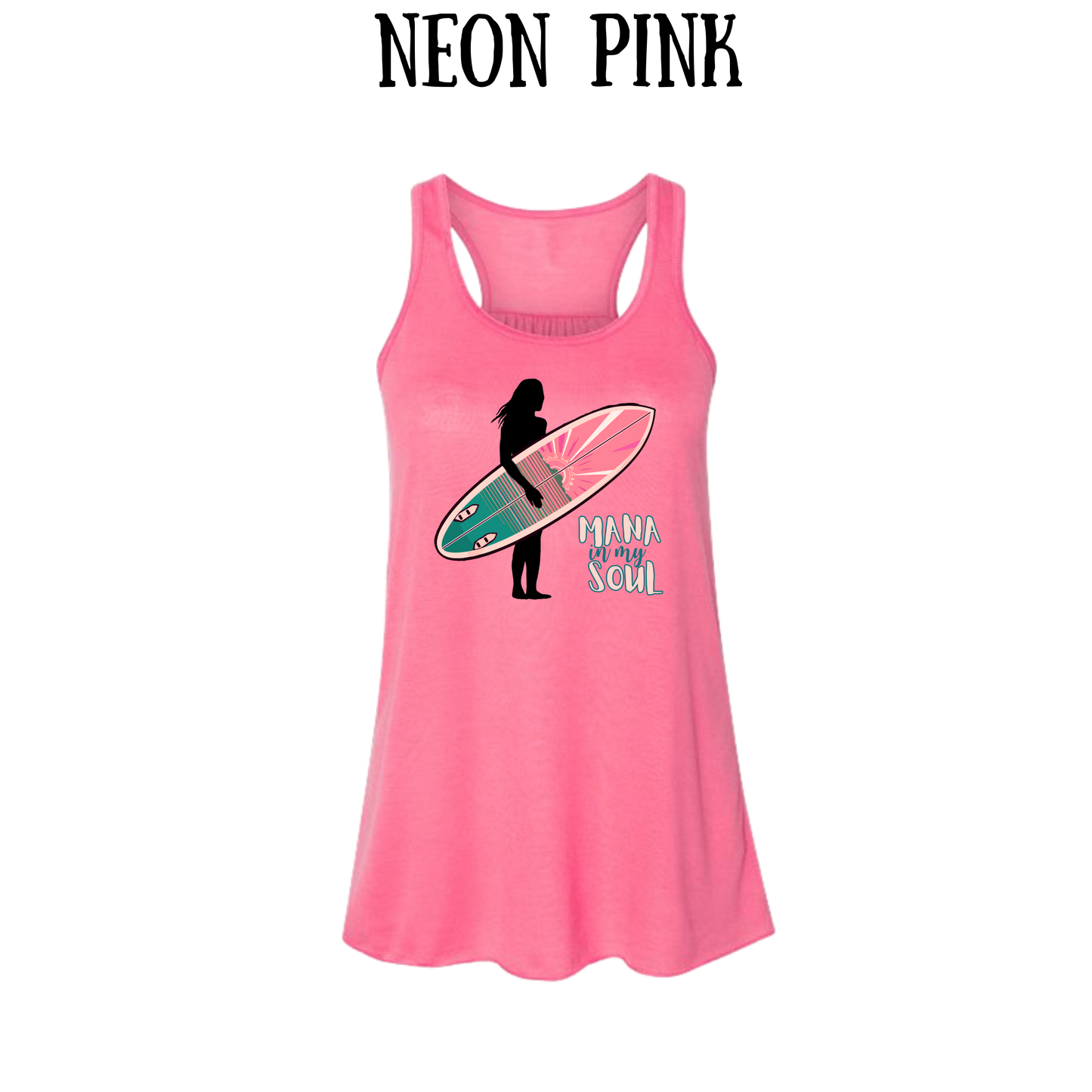 VP - Mana in My Soul - Women's Flowy Racerback Tank