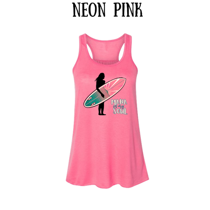 VP - Mana in My Soul - Women's Flowy Racerback Tank