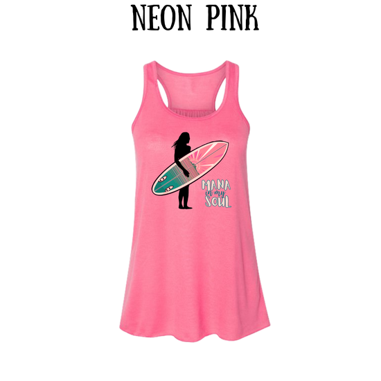 VP - Mana in My Soul - Women's Flowy Racerback Tank