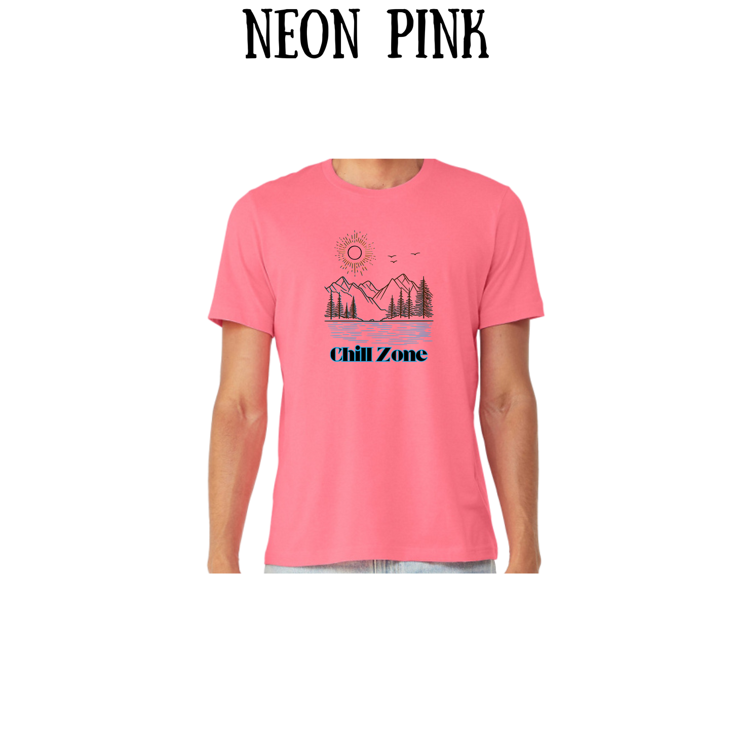 CP - Chill Zone - Unisex Tee - Pinks, Purples, Neutrals