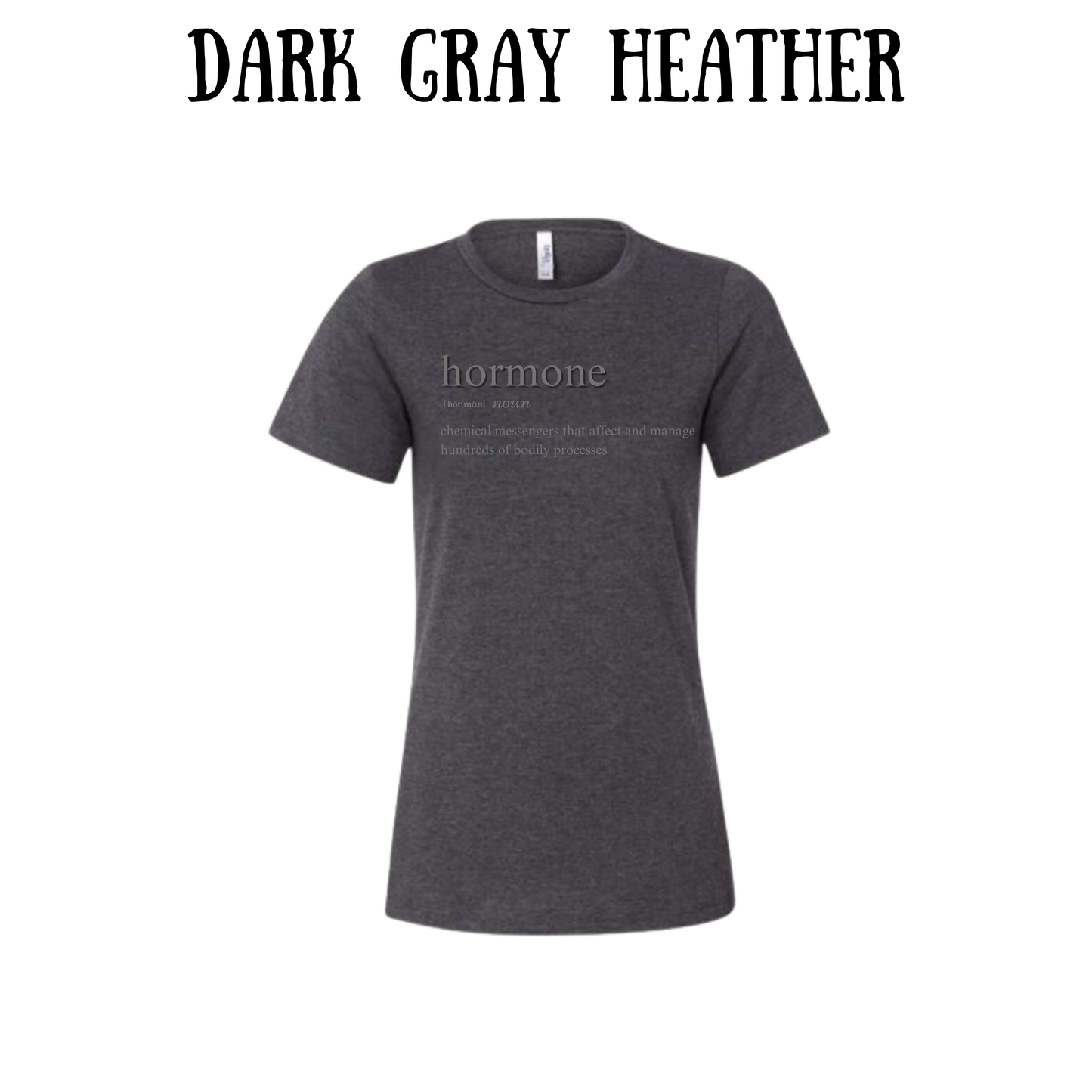 Hormone - Women's Relaxed Fit Tee - Neutrals