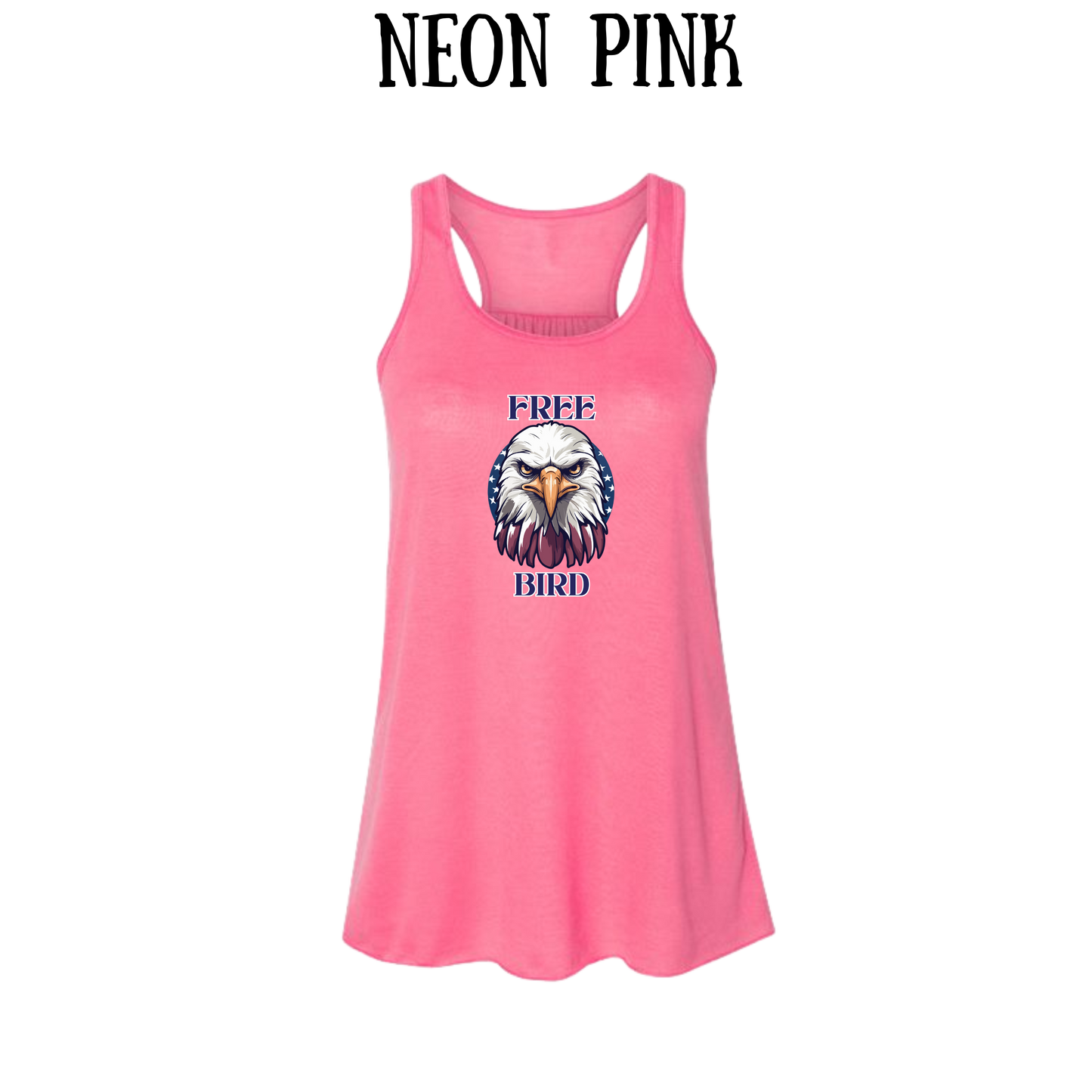 PP - Free Bird - Women's Flowy Racerback Tank