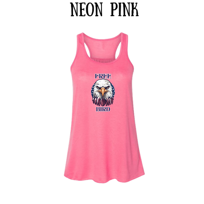 PP - Free Bird - Women's Flowy Racerback Tank