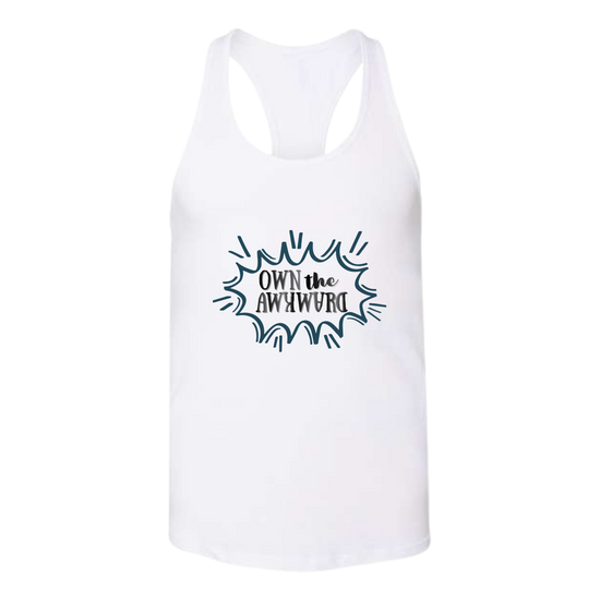 Own the Awkward - Bella+Canvas - Women's Jersey Racerback Tank