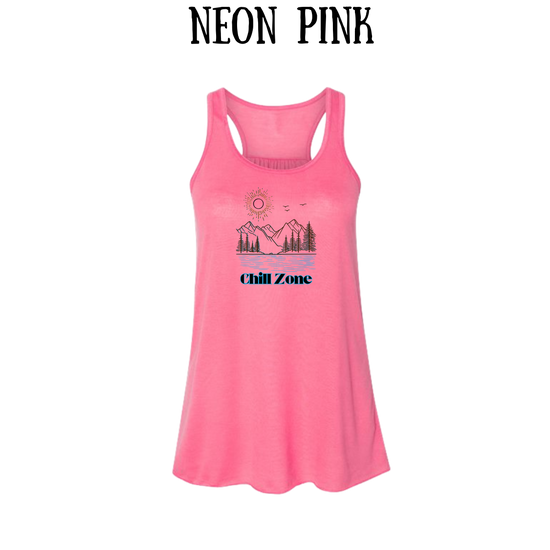 CP - Chill Zone - Women's Flowy Racerback Tank