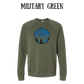 CP - Keep Shining - Sponge Fleece Raglan Sweatshirt - Greens, Neutrals