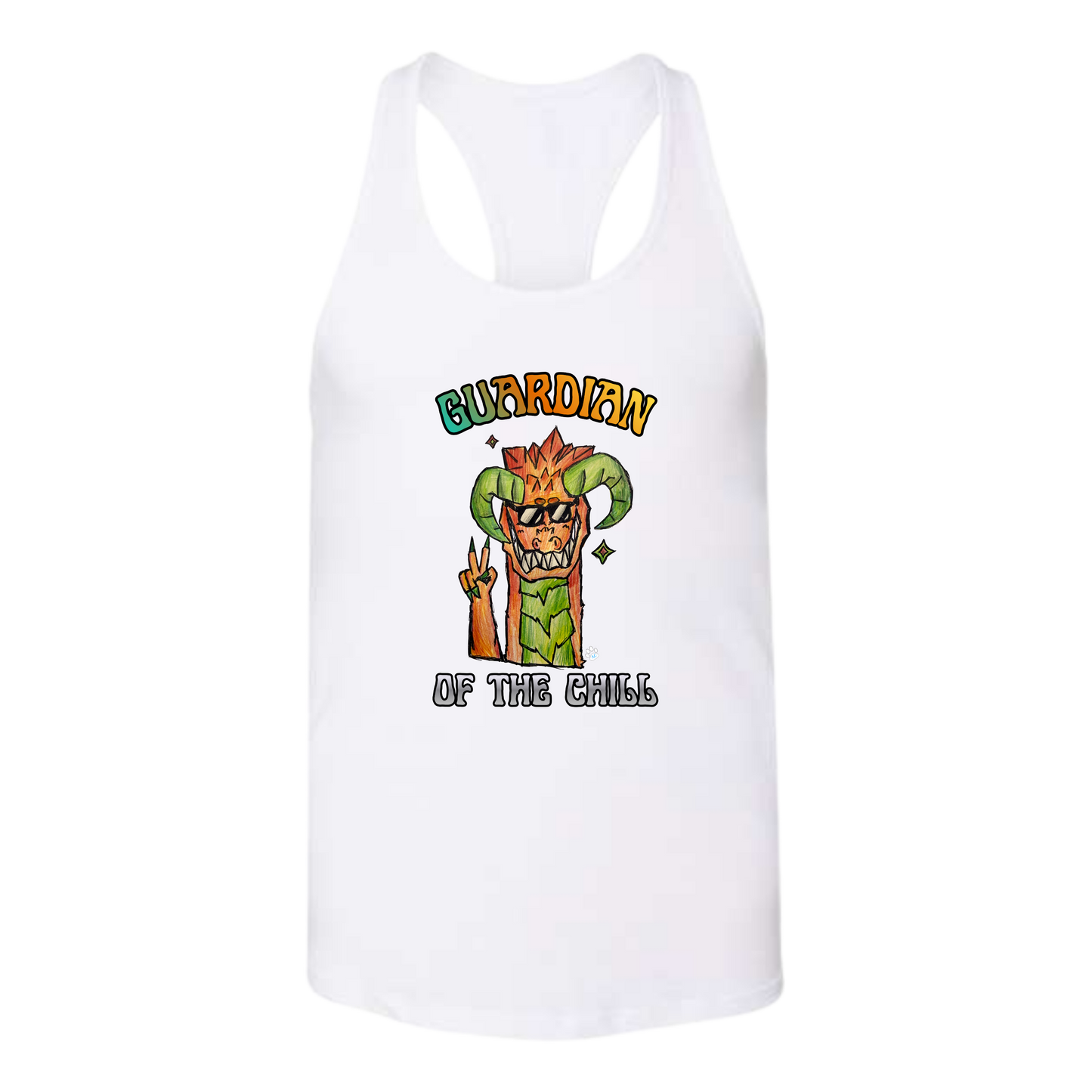 Guardian of The Chill - Bella+Canvas - Women's Jersey Racerback Tank