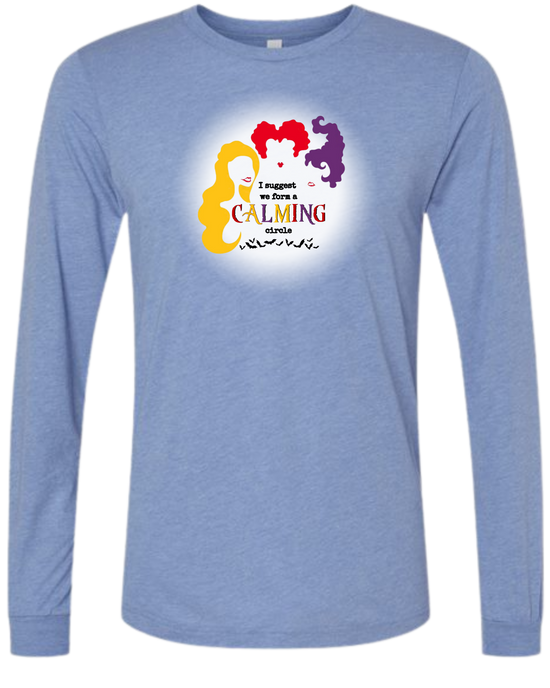 Calming Circle - Unisex Long Sleeve - Assorted Colors