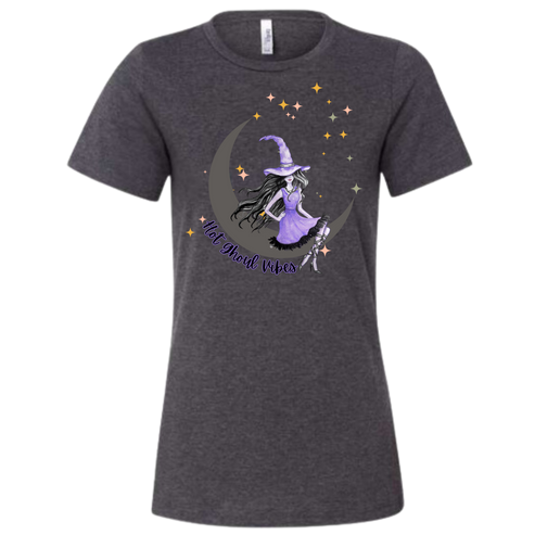 HP - Hot Ghoul Vibes - Women's Relaxed Fit Tee - Neutrals