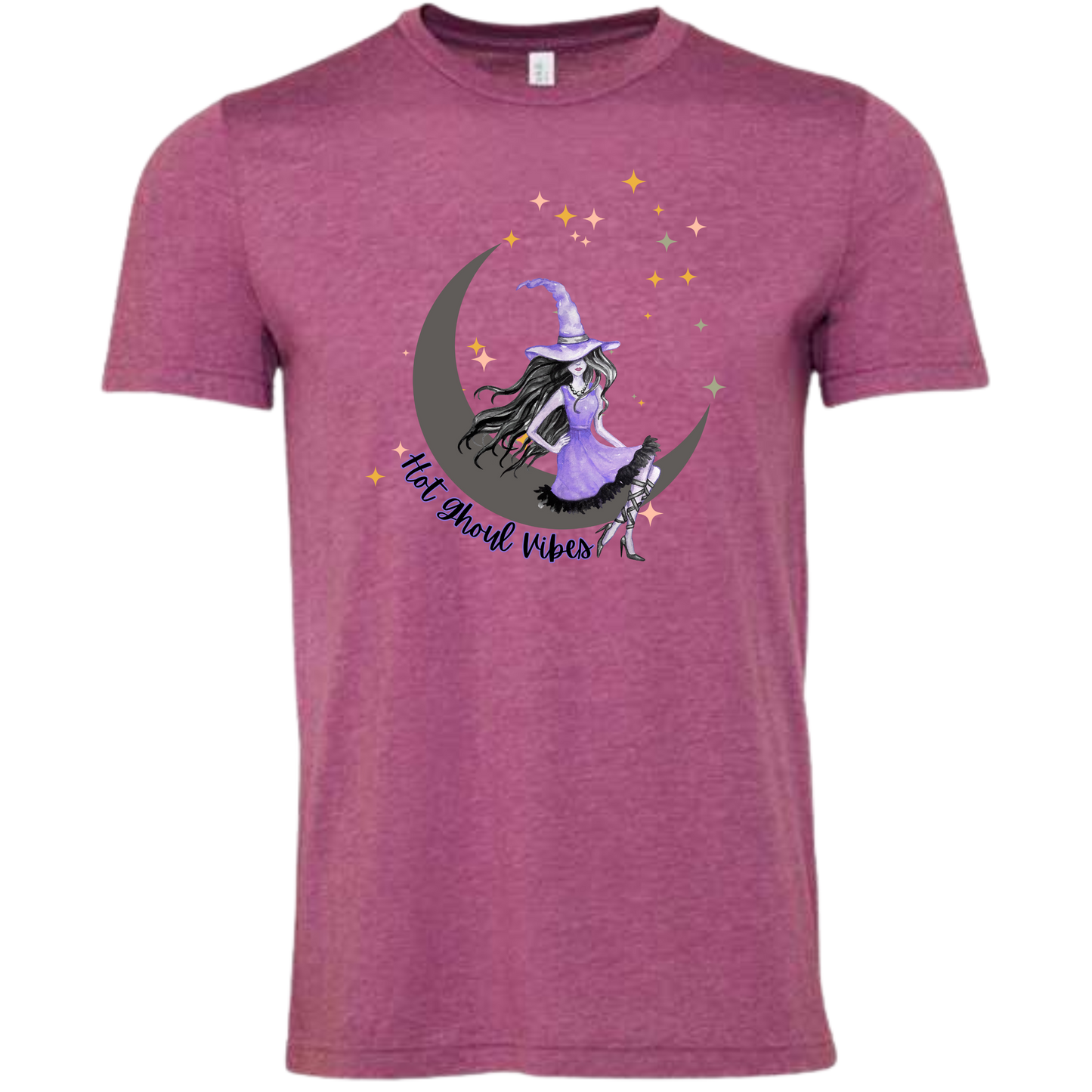 HP - Hot Ghoul Vibes - Unisex Tee - Purples