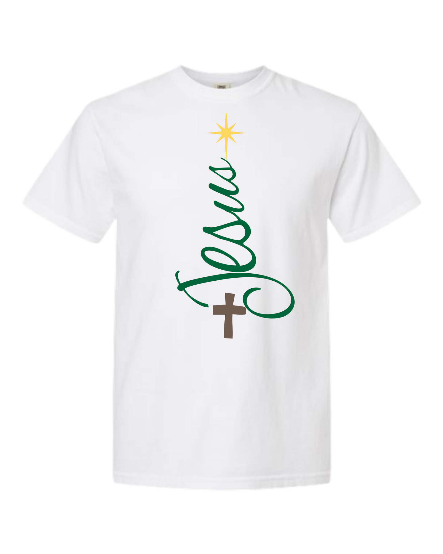 Jesus Tree - Comfort Colors - Heavyweight Unisex Tee - Neutrals