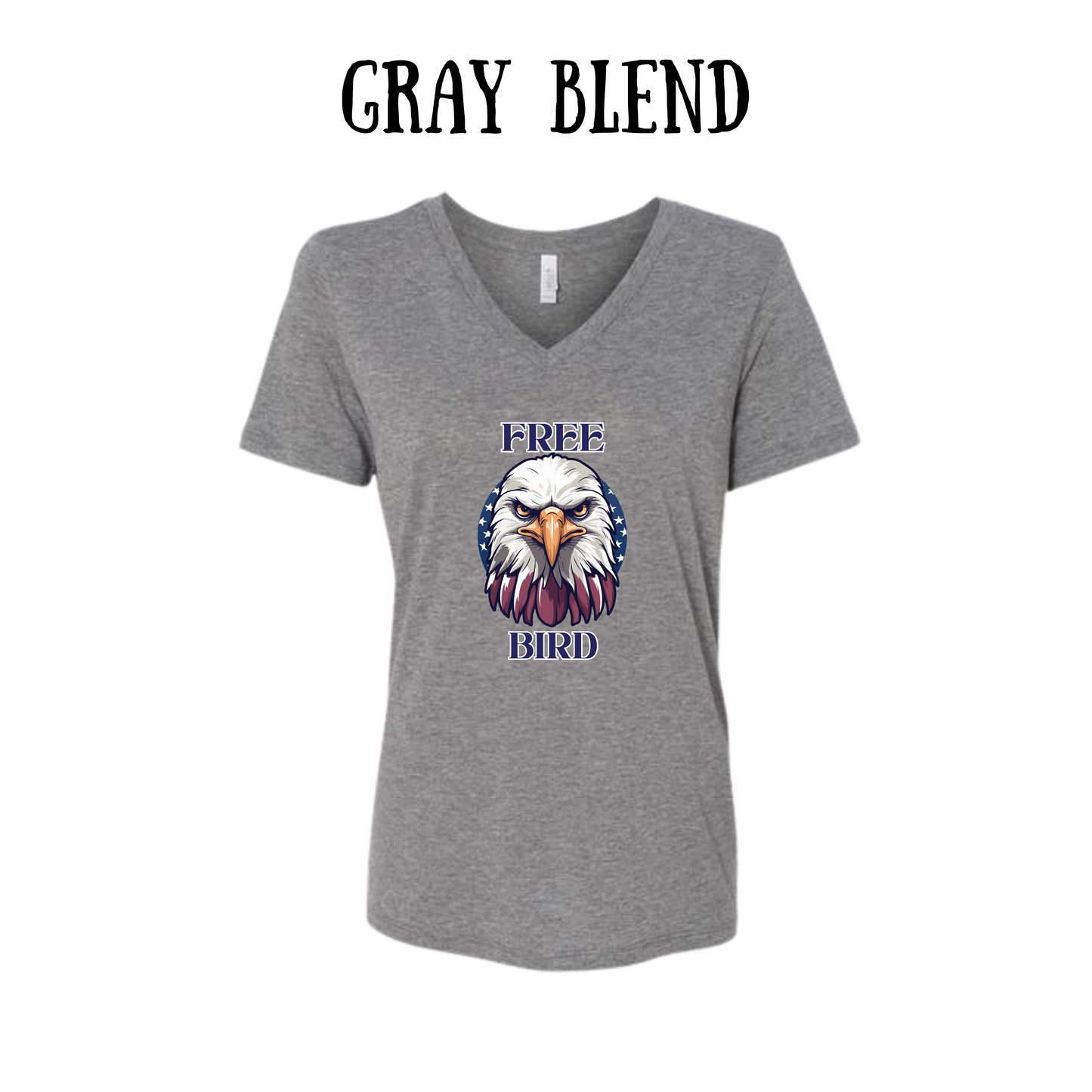 PP - Free Bird - Women's V-Neck - Assorted Colors