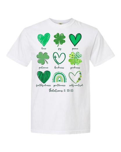 Galatians 5 - St Patrick's Day - Comfort Colors - Heavyweight Unisex Tee - Neutral Colors