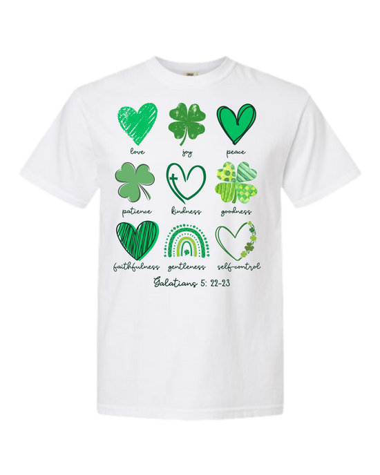 Galatians 5 - St Patrick's Day - Comfort Colors - Heavyweight Unisex Tee - Neutral Colors