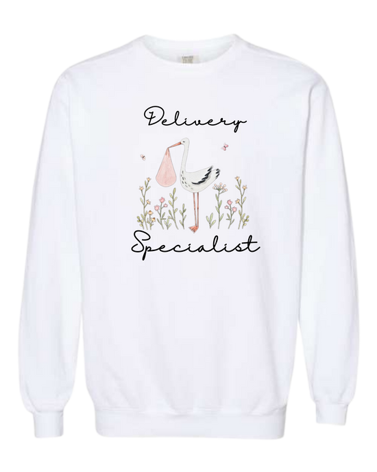 Delivery Specialist - Comfort Colors - Sweatshirt - Assorted Colors