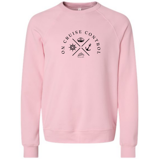 On Cruise Control - Sponge Fleece Raglan Sweatshirt - Assorted Colors
