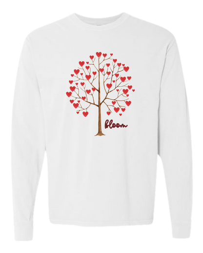 Bloom - Comfort Colors - Heavyweight Long Sleeve Tee - Neutral Colors