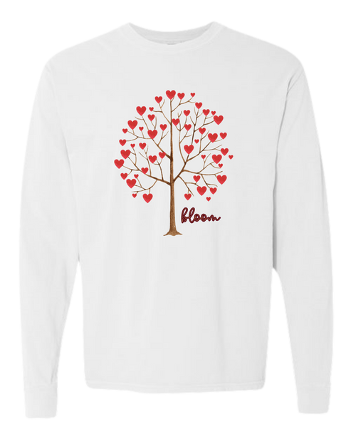 Bloom - Comfort Colors - Heavyweight Long Sleeve Tee - Neutral Colors