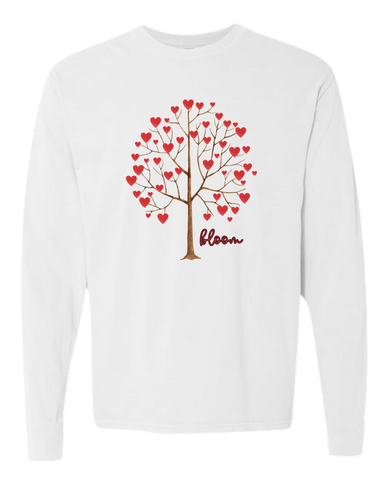 Bloom - Comfort Colors - Heavyweight Long Sleeve Tee - Neutral Colors