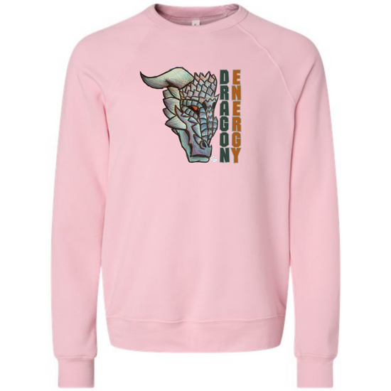 Dragon Energy - Sponge Fleece Raglan Sweatshirt - Assorted Colors