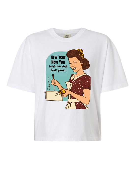 New Year New You - Comfort Colors - Boxy T - Assorted Colors