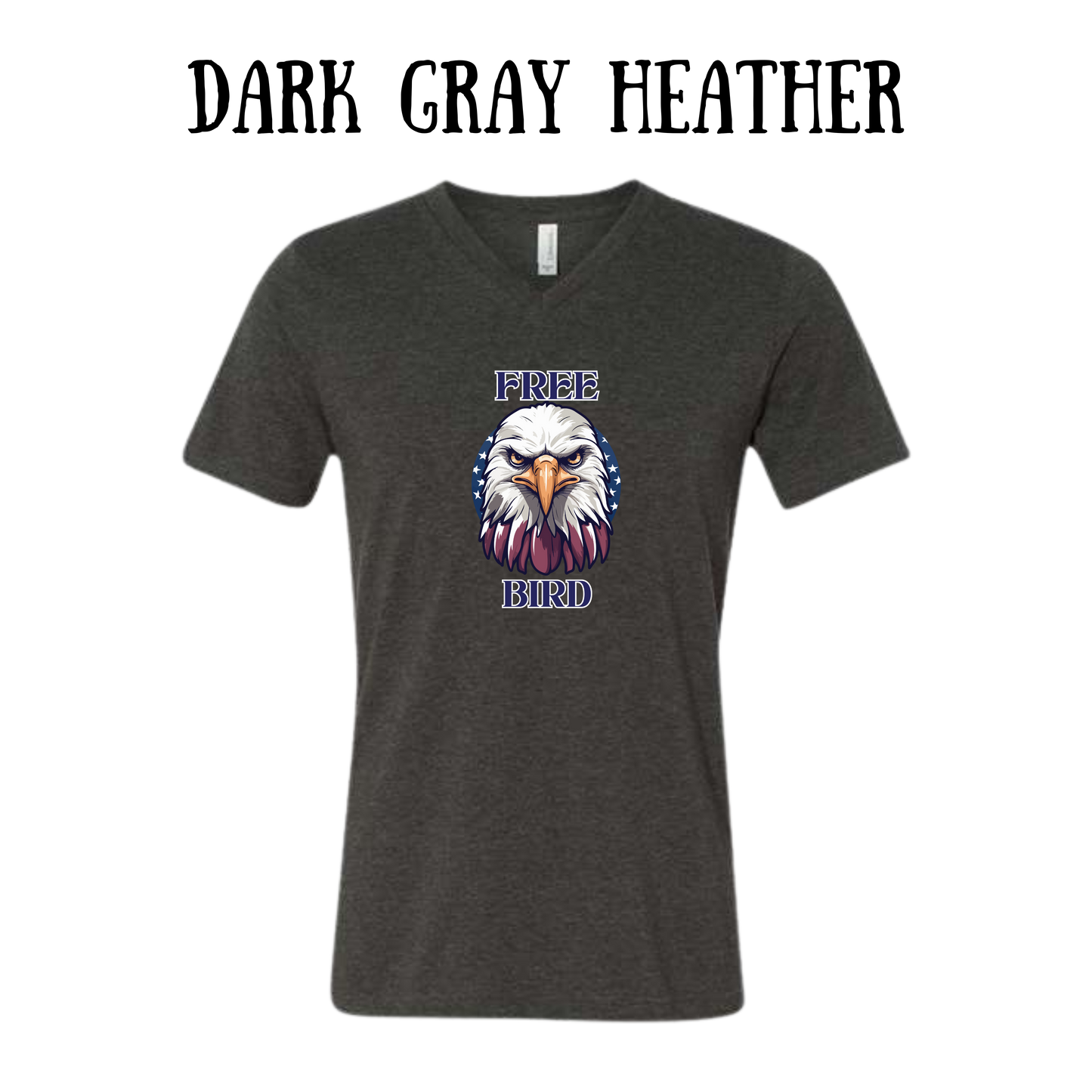 PP - Free Bird - Unisex V-Neck - Neutral Colors