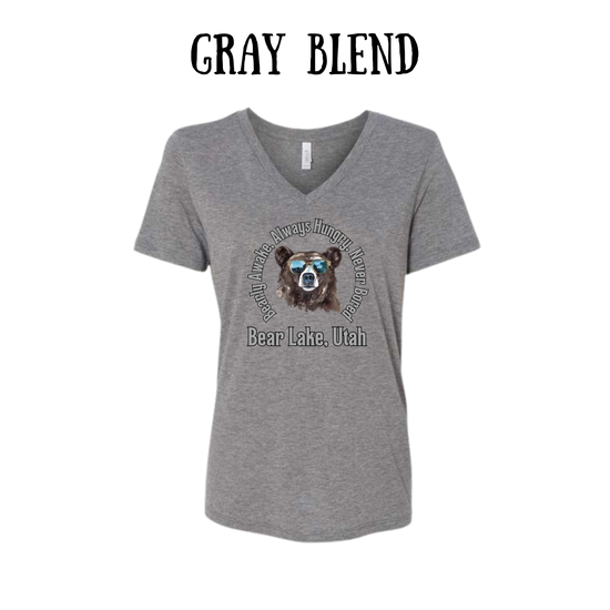 CP - Bear Lake Utah - Women's V-Neck - Assorted Colors