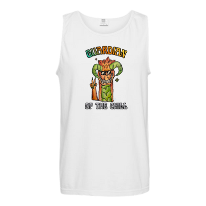 Guardian of The Chill - Comfort Colors - Unisex Tank - Neutral Colors & Blues