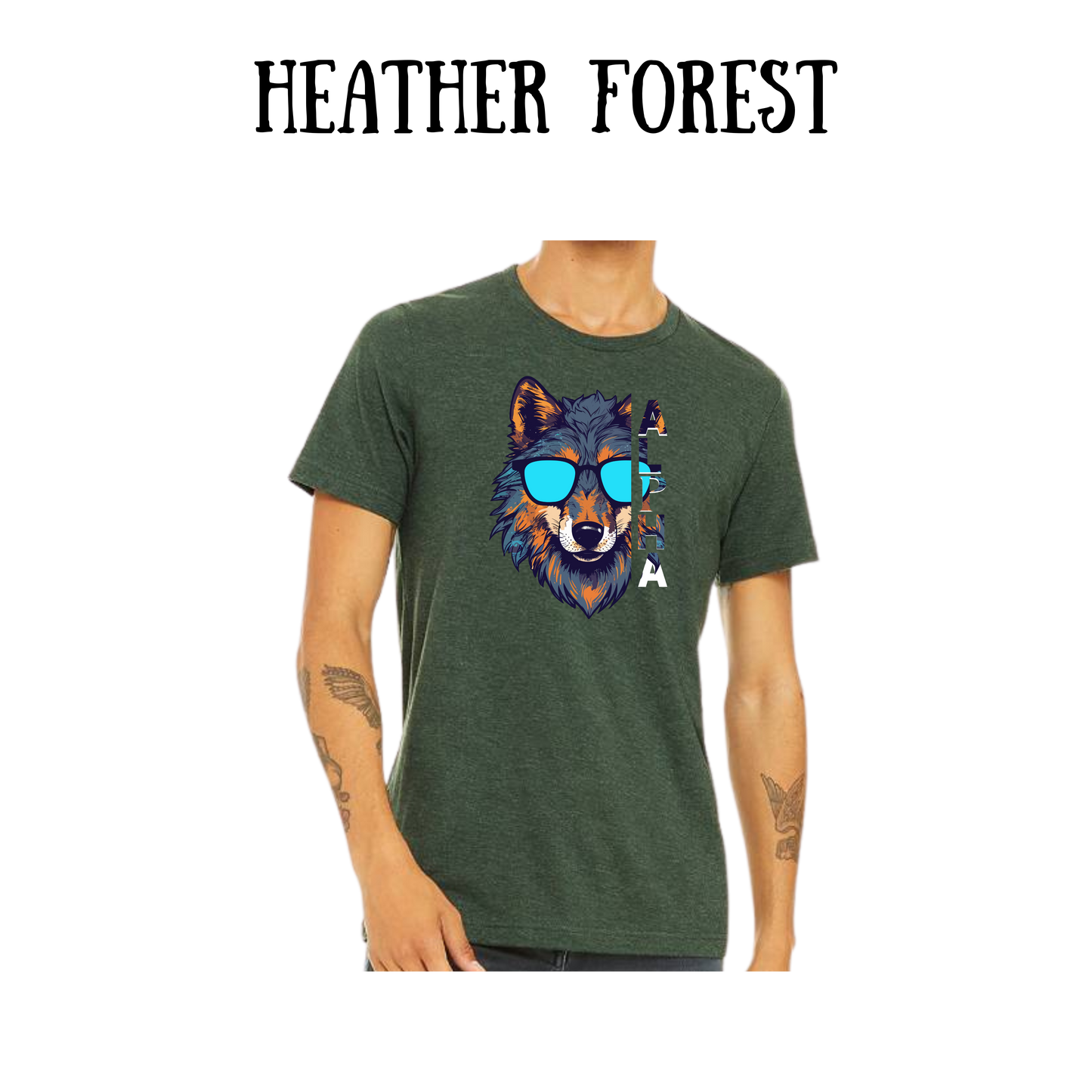 BP - Alpha - Unisex Tee - Greens