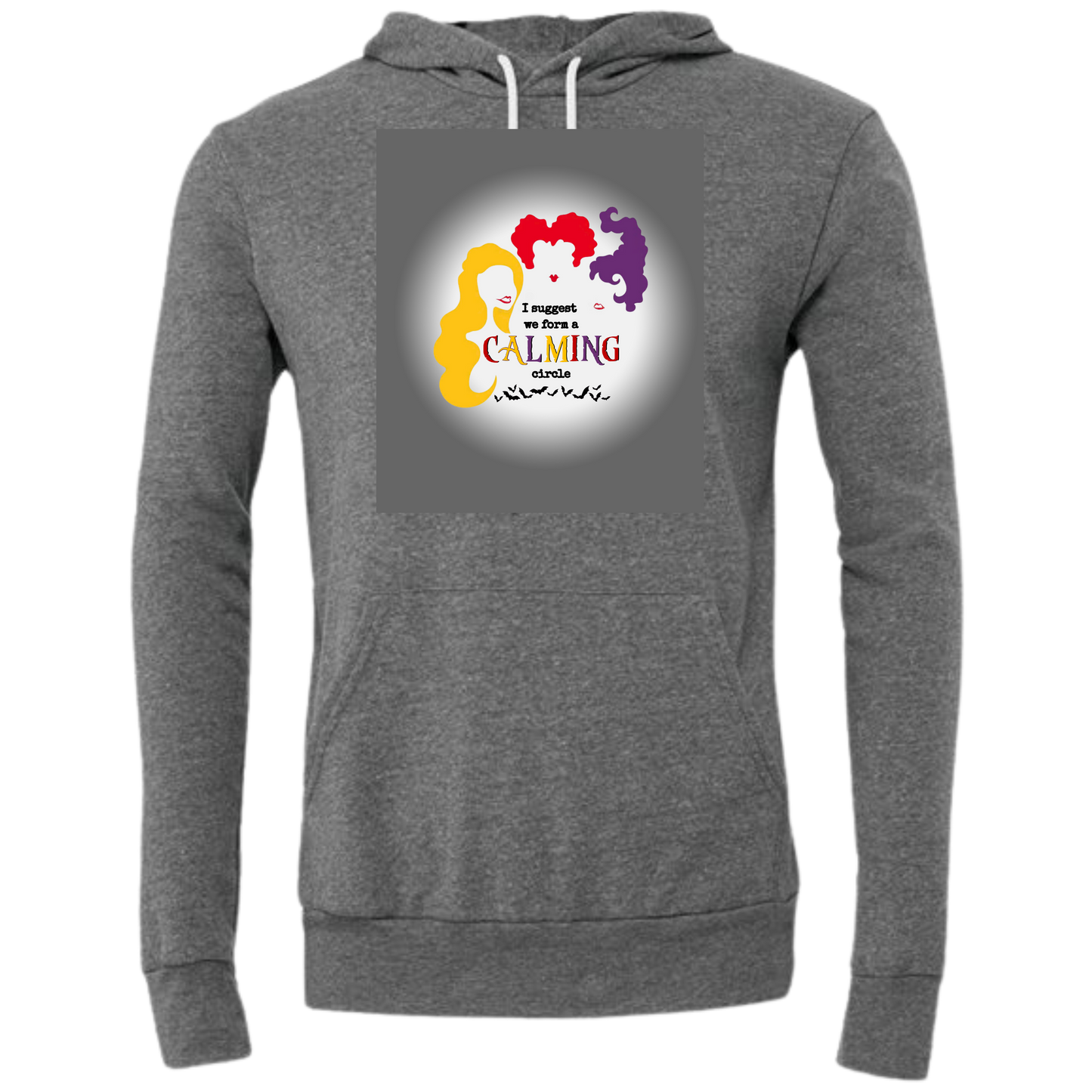 Calming Circle - Sponge Fleece Hoodie - Greens, Neutrals