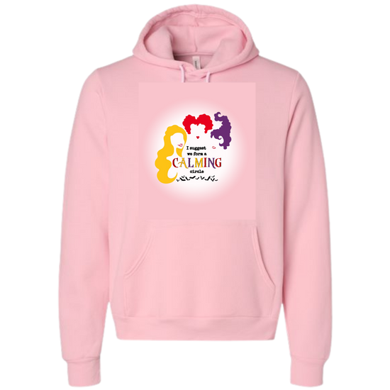 Calming Circle - Sponge Fleece Hoodie - Assorted Colors