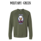 PP - Free Bird - Sponge Fleece Raglan Sweatshirt - Greens, Neutrals